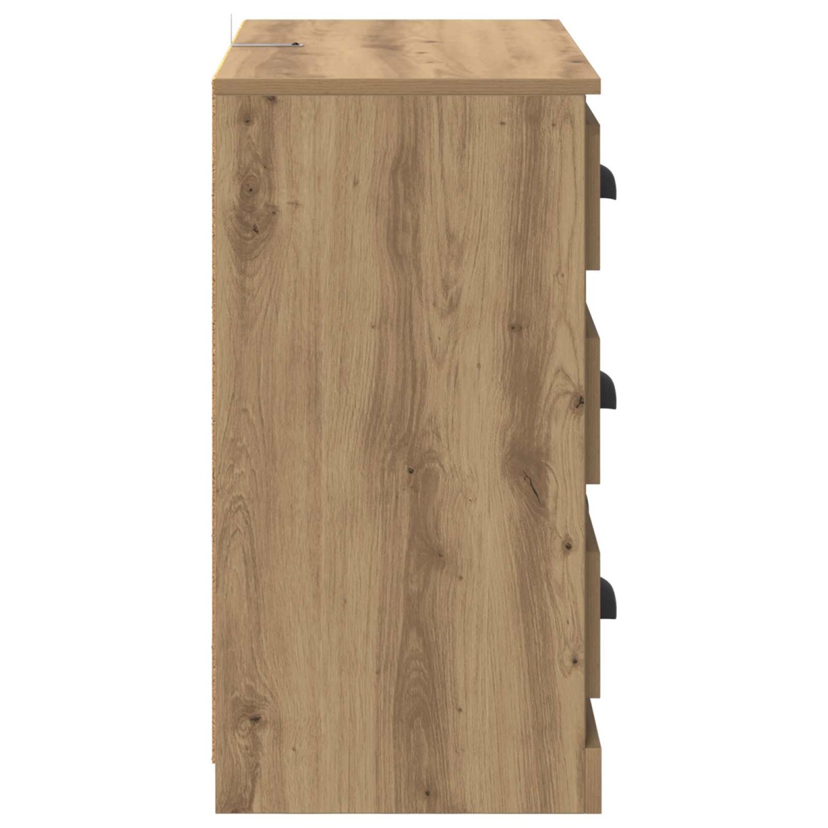 vidaXL Πλαϊνό γραφείο Artisan Oak 70 x 35,5 x 67,5 εκ.