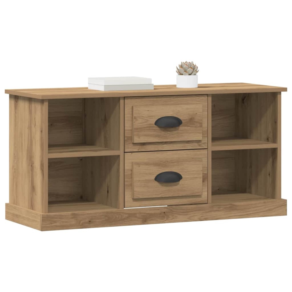 vidaXL Ντουλάπι TV 99,5 x 35,5 x 48 εκ. Artisan Oak Επεξεργασμένο Ξύλο