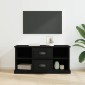 vidaXL Ντουλάπι TV 99,5 x 35,5 x 48 εκ. Μαύρη Οξυά Επεξεργασμένο Ξύλο