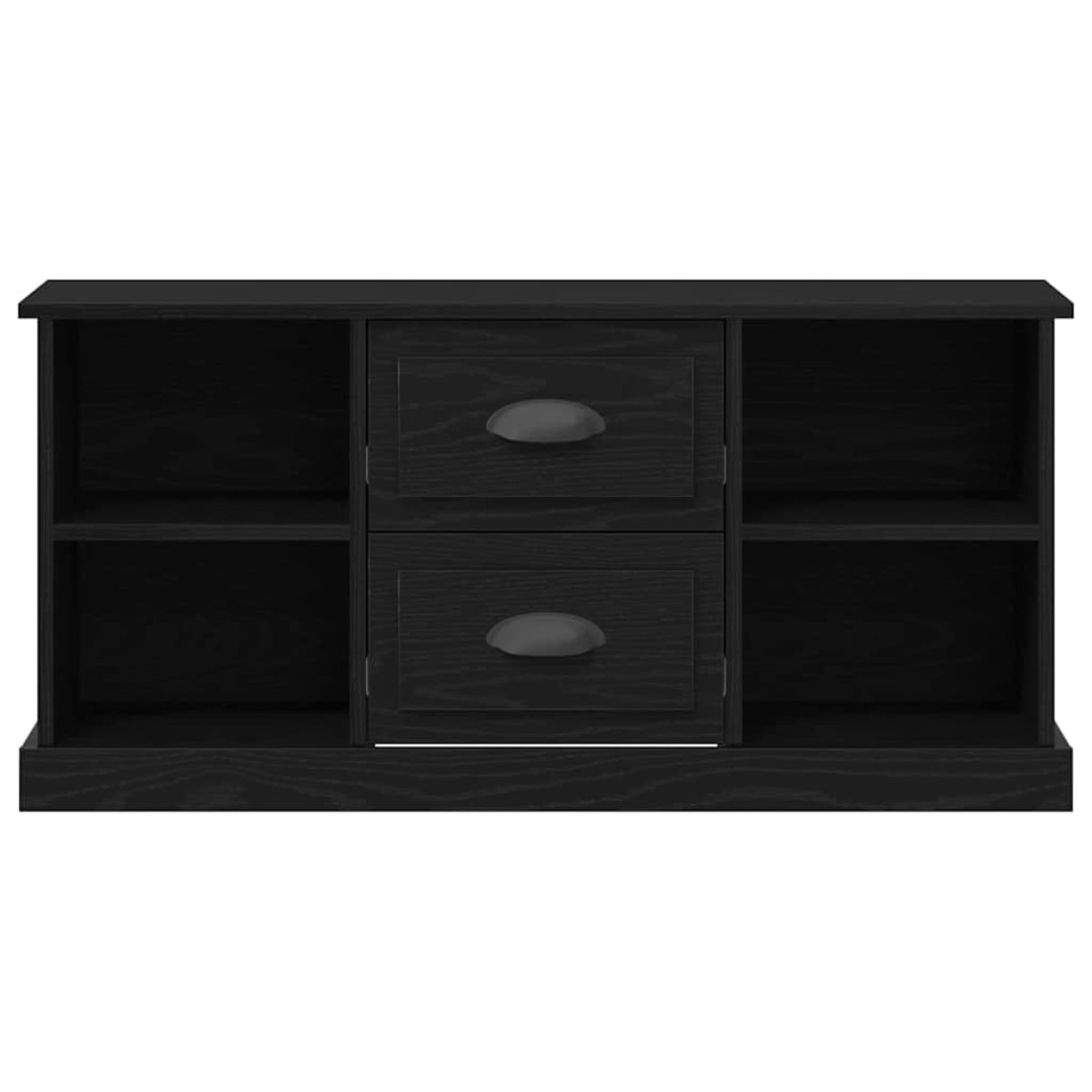 vidaXL Ντουλάπι TV 99,5 x 35,5 x 48 εκ. Μαύρη Οξυά Επεξεργασμένο Ξύλο
