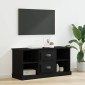 vidaXL Ντουλάπι TV 99,5 x 35,5 x 48 εκ. Μαύρη Οξυά Επεξεργασμένο Ξύλο