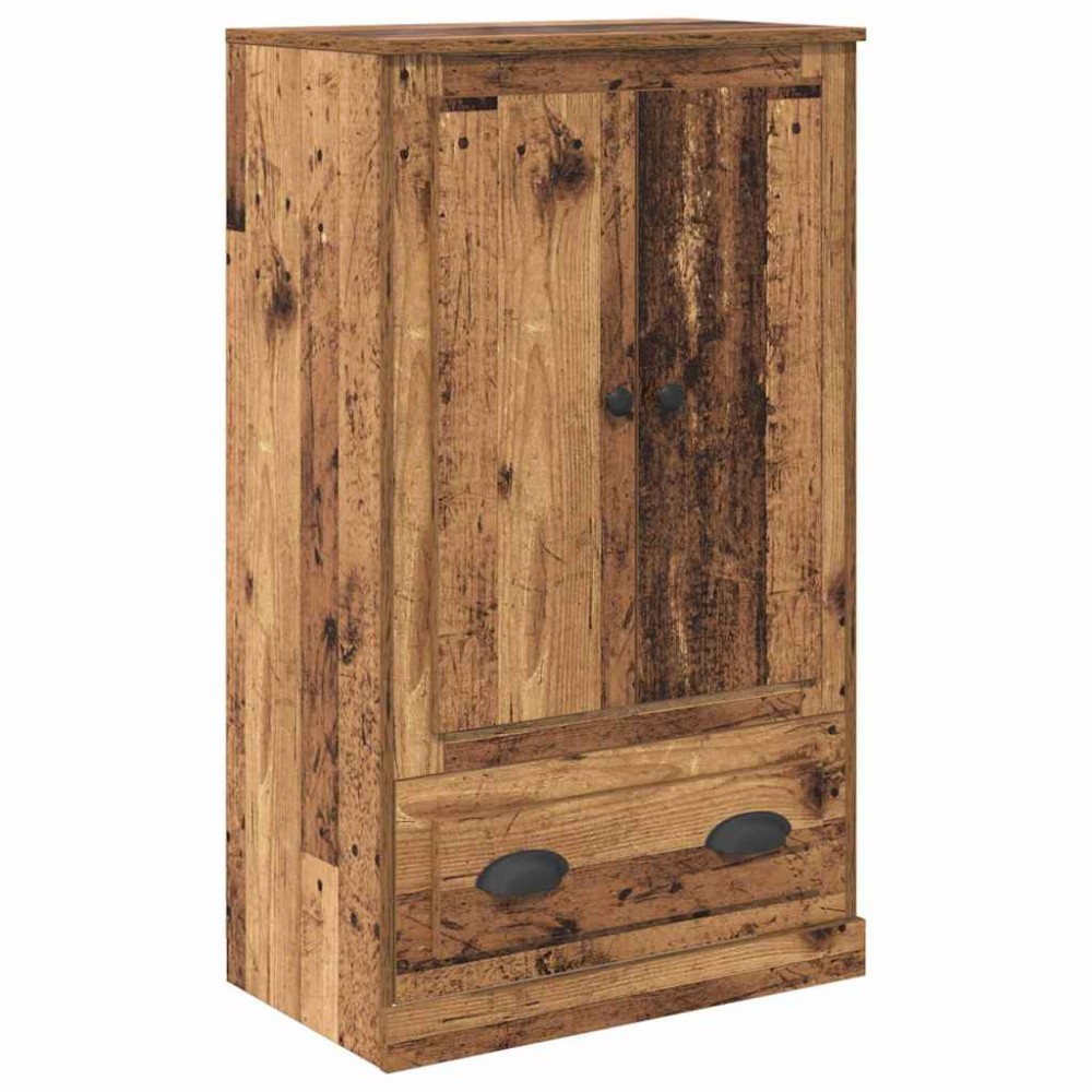 vidaXL Highboard Παλιό Ξύλο 60 x 35,5 x 103,5 εκ. Επεξεργασμένο Ξύλο