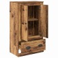 vidaXL Highboard Παλιό Ξύλο 60 x 35,5 x 103,5 εκ. Επεξεργασμένο Ξύλο