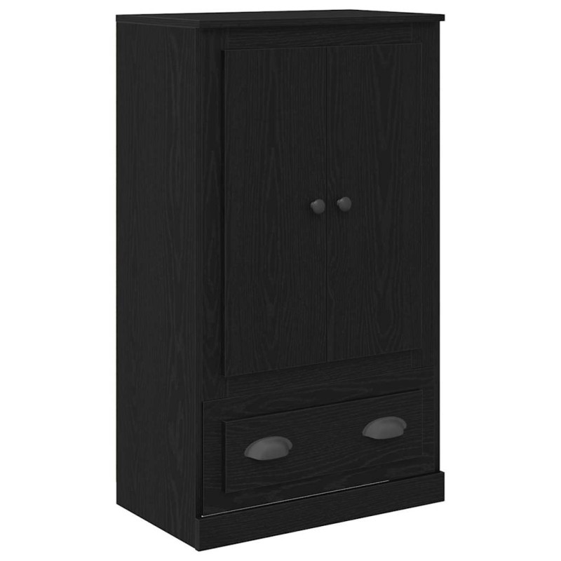 vidaXL Highboard Μαύρη Οξυά 60 x 35,5 x 103,5 εκ. Επεξεργασμένο Ξύλο