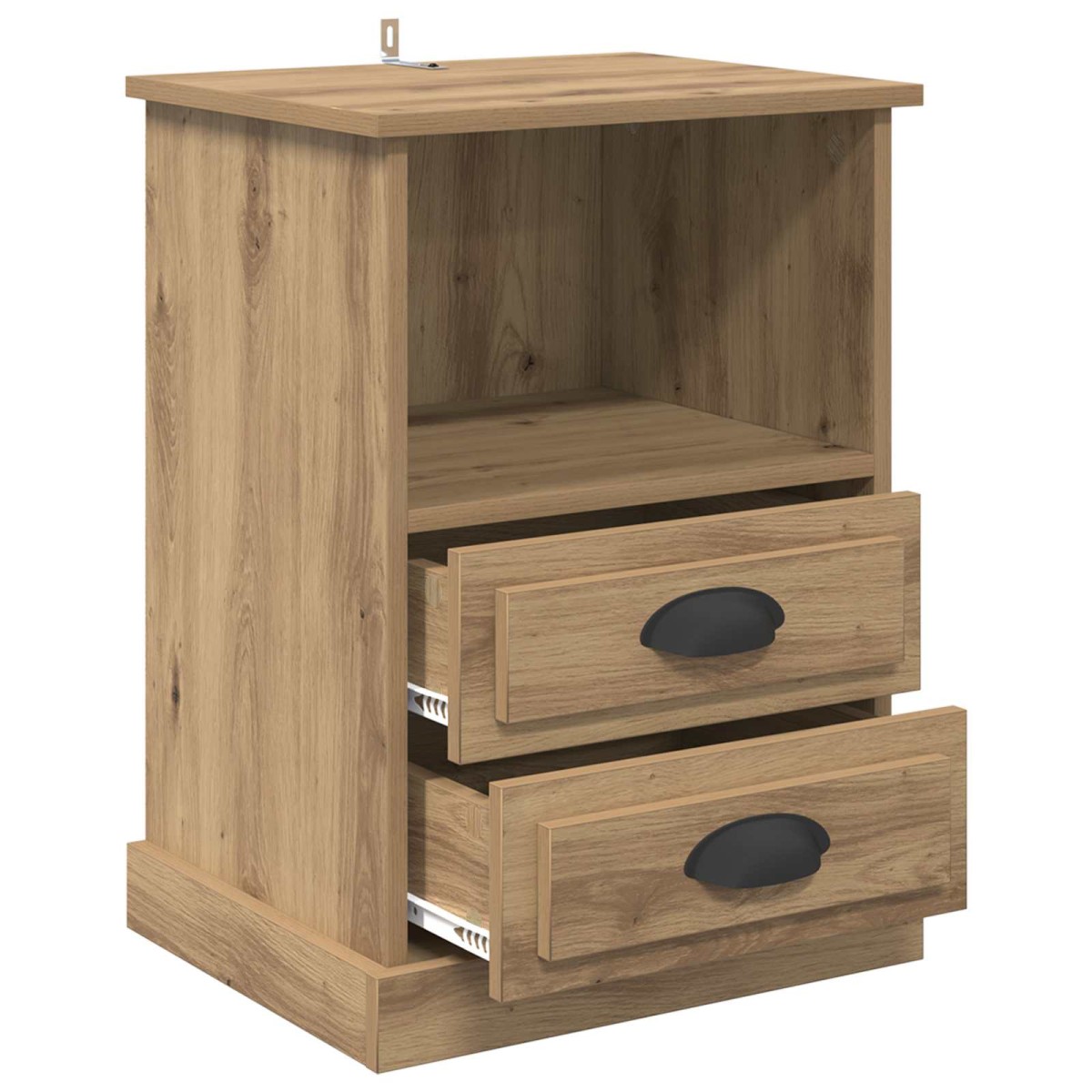 vidaXL Κομοδίνο Artisan Oak 36 x 43 x 60 εκ Επεξεργασμένο Ξύλο
