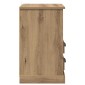 vidaXL Κομοδίνο Artisan Oak 36 x 43 x 60 εκ Επεξεργασμένο Ξύλο