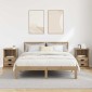 vidaXL Κομοδίνο 2 τμχ. Artisan Oak 36 x 43 x 60 εκ Επεξεργασμένο Ξύλο