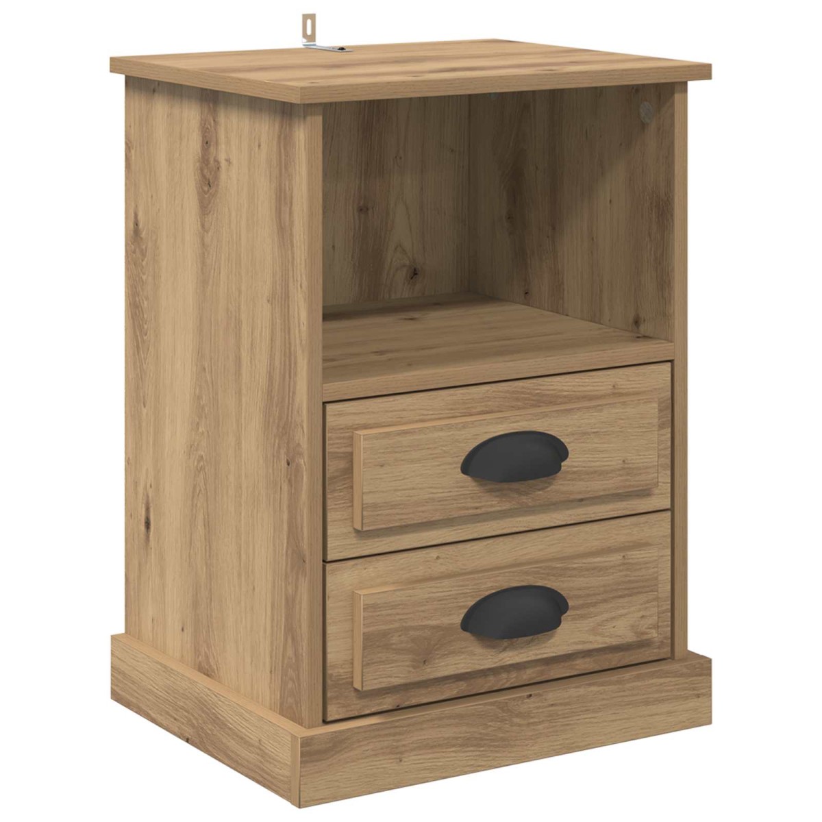 vidaXL Κομοδίνο 2 τμχ. Artisan Oak 36 x 43 x 60 εκ Επεξεργασμένο Ξύλο