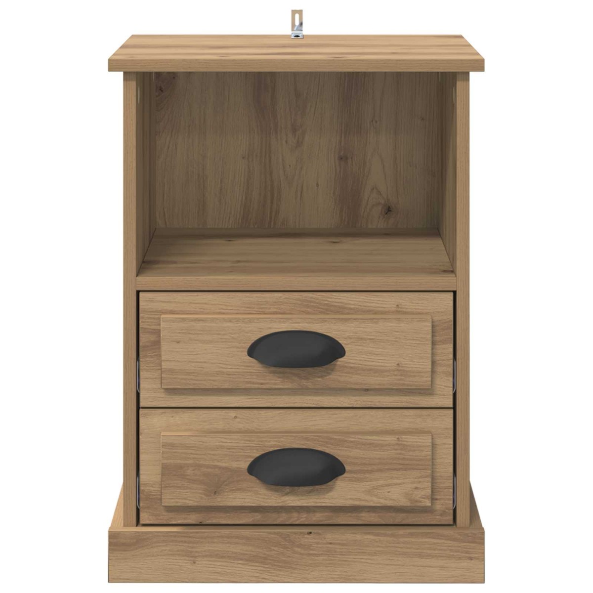 vidaXL Κομοδίνο 2 τμχ. Artisan Oak 36 x 43 x 60 εκ Επεξεργασμένο Ξύλο