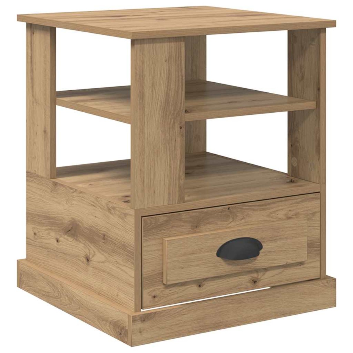 vidaXL Κομοδίνο Artisan Oak 50 x 50 x 60 cm Επεξεργασμένο Ξύλο