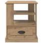 vidaXL Κομοδίνο Artisan Oak 50 x 50 x 60 cm Επεξεργασμένο Ξύλο