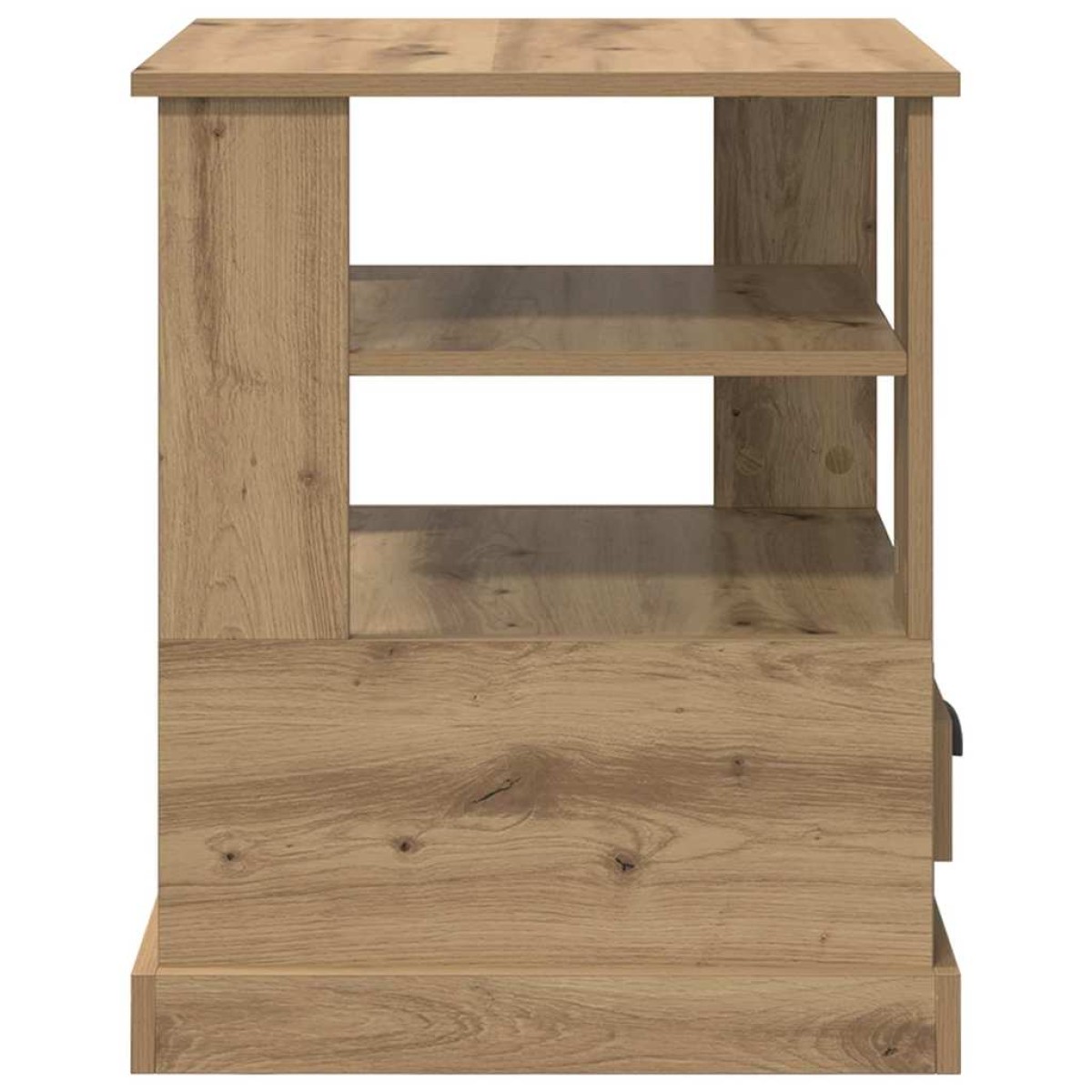 vidaXL Κομοδίνο Artisan Oak 50 x 50 x 60 cm Επεξεργασμένο Ξύλο