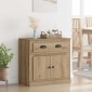 vidaXL Highboard Artisan Oak 70 x 35,5 x 67,5 εκ. Επεξεργασμένο Ξύλο