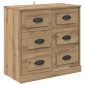 vidaXL Πλαϊνό γραφείο Artisan Oak 70 x 35,5 x 67,5 εκ.