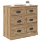 vidaXL Πλαϊνό γραφείο Artisan Oak 70 x 35,5 x 67,5 εκ.