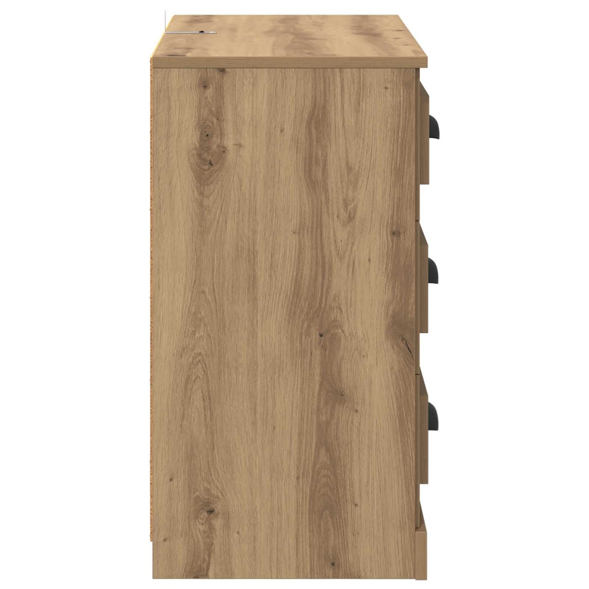 vidaXL Πλαϊνό γραφείο Artisan Oak 70 x 35,5 x 67,5 εκ.