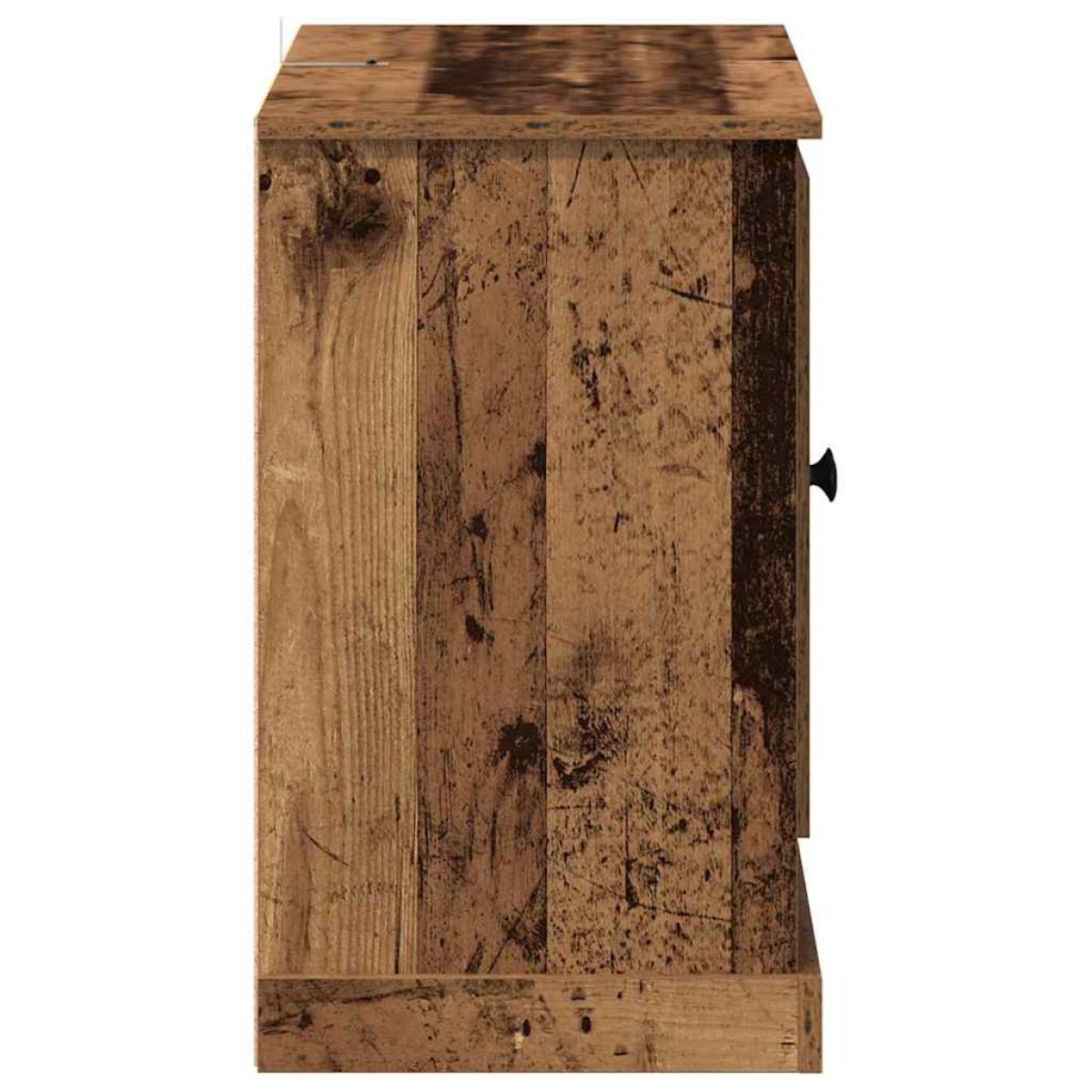 vidaXL Πλαϊνό γραφείο Παλιό Ξύλο 100 x 35,5 x 60 εκ.