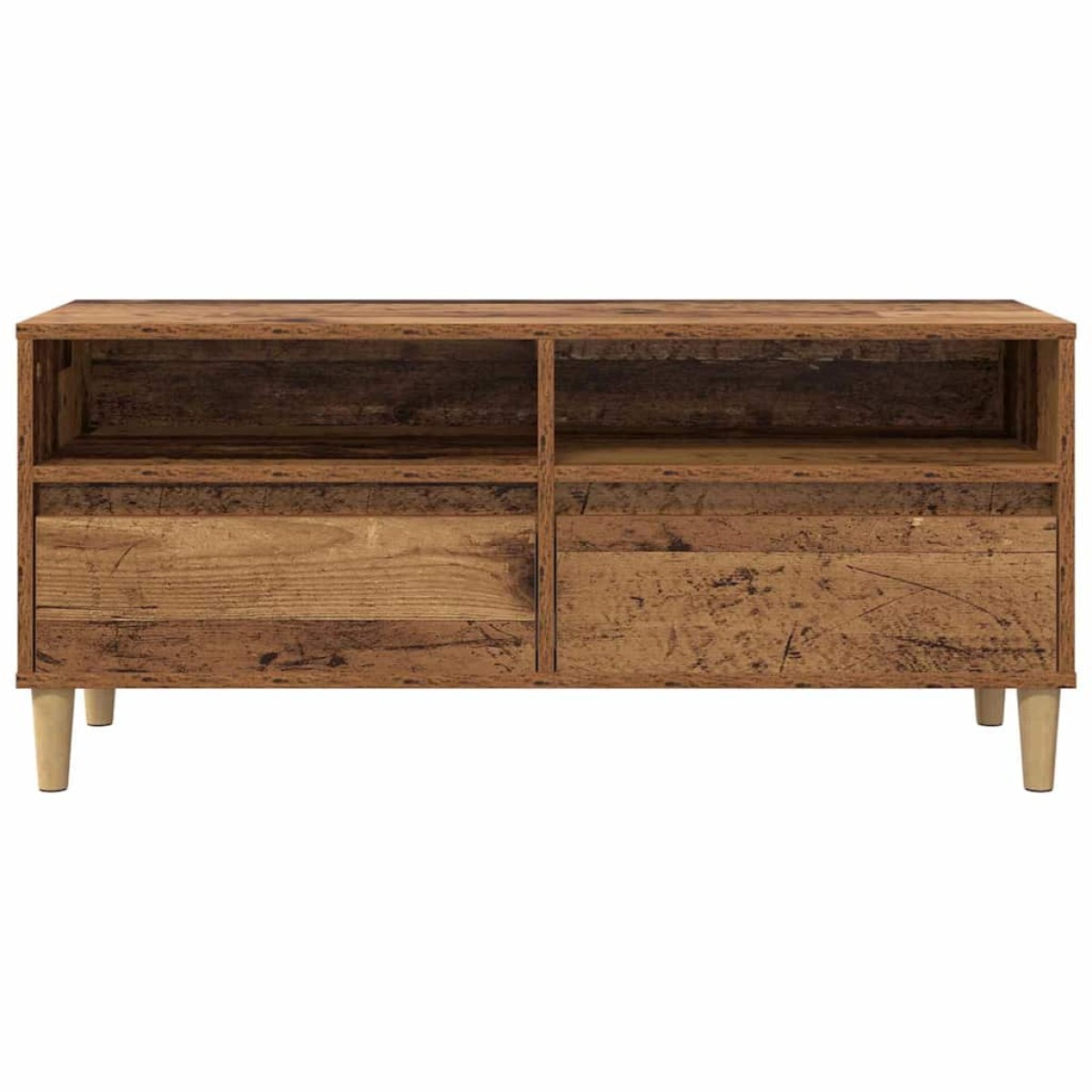 vidaXL Ντουλάπι TV 100 x 34,5 x 44,5 εκ. Παλιό Ξύλο Επεξεργασμένο Ξύλο