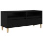 vidaXL Ντουλάπι TV 100 x 34,5 x 44,5 εκ. Μαύρη Οξυά Επεξεργασμένο Ξύλο