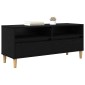 vidaXL Ντουλάπι TV 100 x 34,5 x 44,5 εκ. Μαύρη Οξυά Επεξεργασμένο Ξύλο
