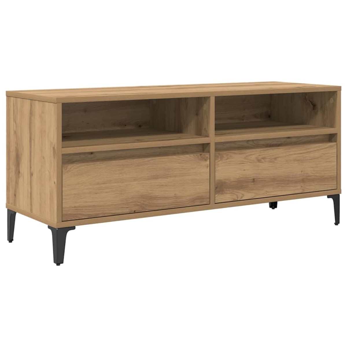 vidaXL Ντουλάπι TV 100 x 34,5 x 44,5 εκ. Artisan Oak