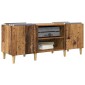 vidaXL Ντουλάπι δίσκων βινυλίου 121 x 38 x 48 cm Επεξεργασμένο Ξύλο