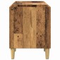 vidaXL Ντουλάπι δίσκων βινυλίου 121 x 38 x 48 cm Επεξεργασμένο Ξύλο