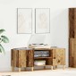 vidaXL Ντουλάπι δίσκων βινυλίου 121 x 38 x 48 cm Επεξεργασμένο Ξύλο