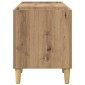vidaXL Ντουλάπι δίσκων βινυλίου 121 x 38 x 48 cm Επεξεργασμένο Ξύλο
