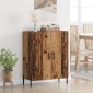 vidaXL Πλαϊνό γραφείο Παλιό ξύλο 69,5 x 34 x 90 εκ. Επεξεργασμένο Ξύλο