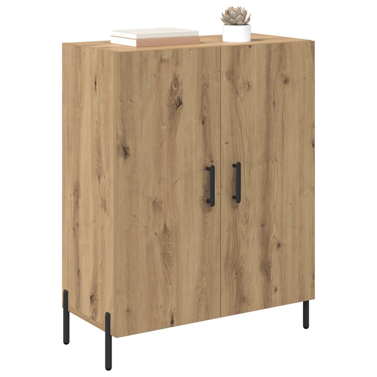 vidaXL Πλαϊνό γραφείο Artisan Oak 69,5 x 34 x 90 εκ.