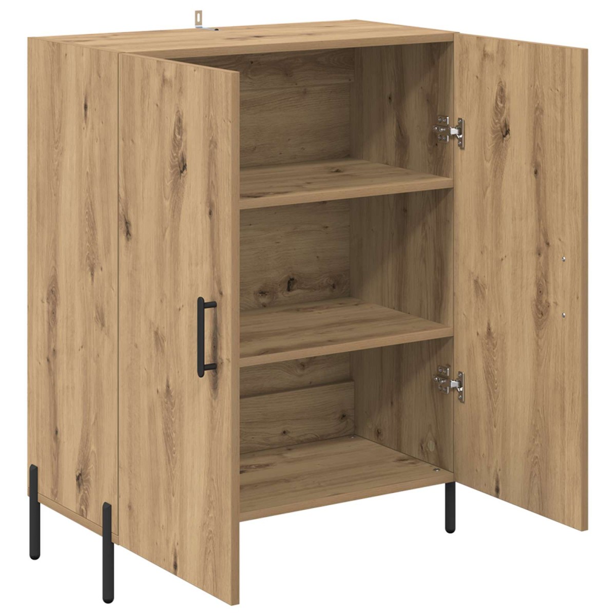 vidaXL Πλαϊνό γραφείο Artisan Oak 69,5 x 34 x 90 εκ.
