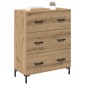 vidaXL Πλαϊνό γραφείο Artisan Oak 69,5 x 34 x 90 εκ.