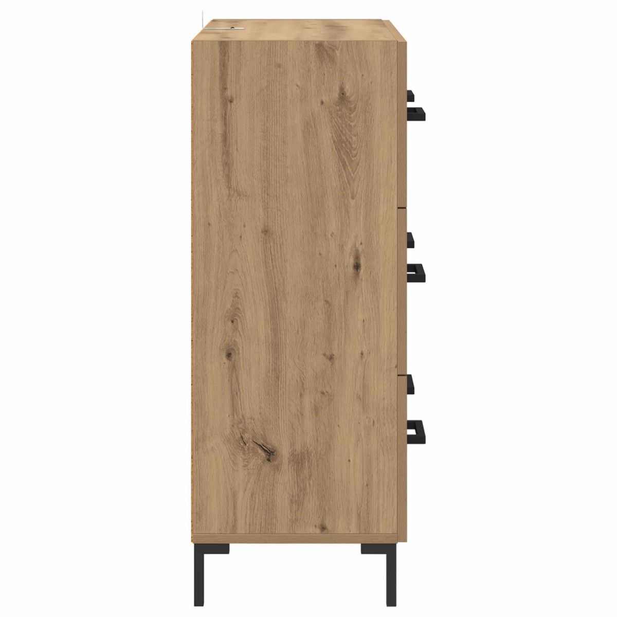vidaXL Πλαϊνό γραφείο Artisan Oak 69,5 x 34 x 90 εκ.