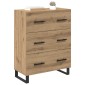 vidaXL Πλαϊνό γραφείο Artisan Oak 69,5 x 34 x 90 εκ.