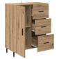 vidaXL Πλαϊνό γραφείο Artisan Oak 69,5 x 34 x 90 εκ.