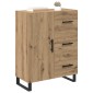 vidaXL Πλαϊνό γραφείο Artisan Oak 69,5 x 34 x 90 εκ.