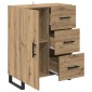 vidaXL Πλαϊνό γραφείο Artisan Oak 69,5 x 34 x 90 εκ.