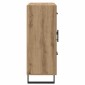 vidaXL Πλαϊνό γραφείο Artisan Oak 69,5 x 34 x 90 εκ.