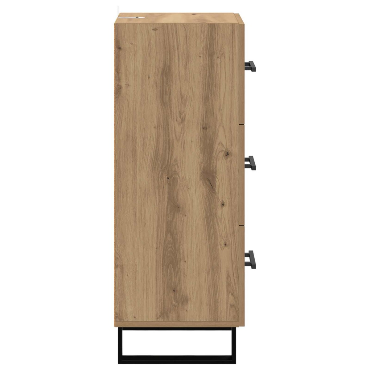 vidaXL Πλαϊνό γραφείο Artisan Oak 34,5 x 34 x 90 εκ.