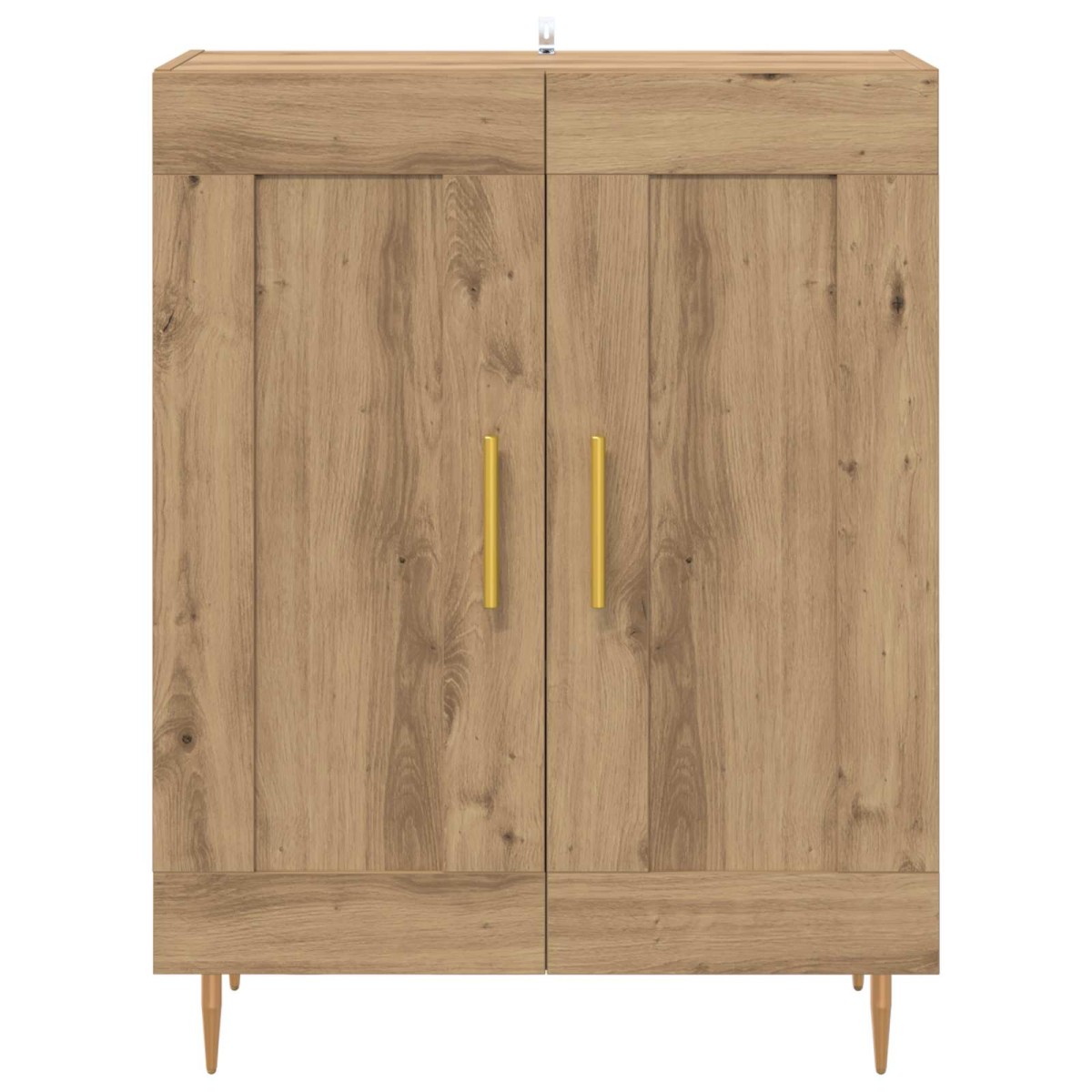 vidaXL Πλαϊνό γραφείο Artisan Oak 69,5 x 34 x 90 εκ.