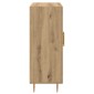 vidaXL Πλαϊνό γραφείο Artisan Oak 69,5 x 34 x 90 εκ.