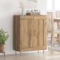 vidaXL Πλαϊνό γραφείο Artisan Oak 69,5 x 34 x 90 εκ.
