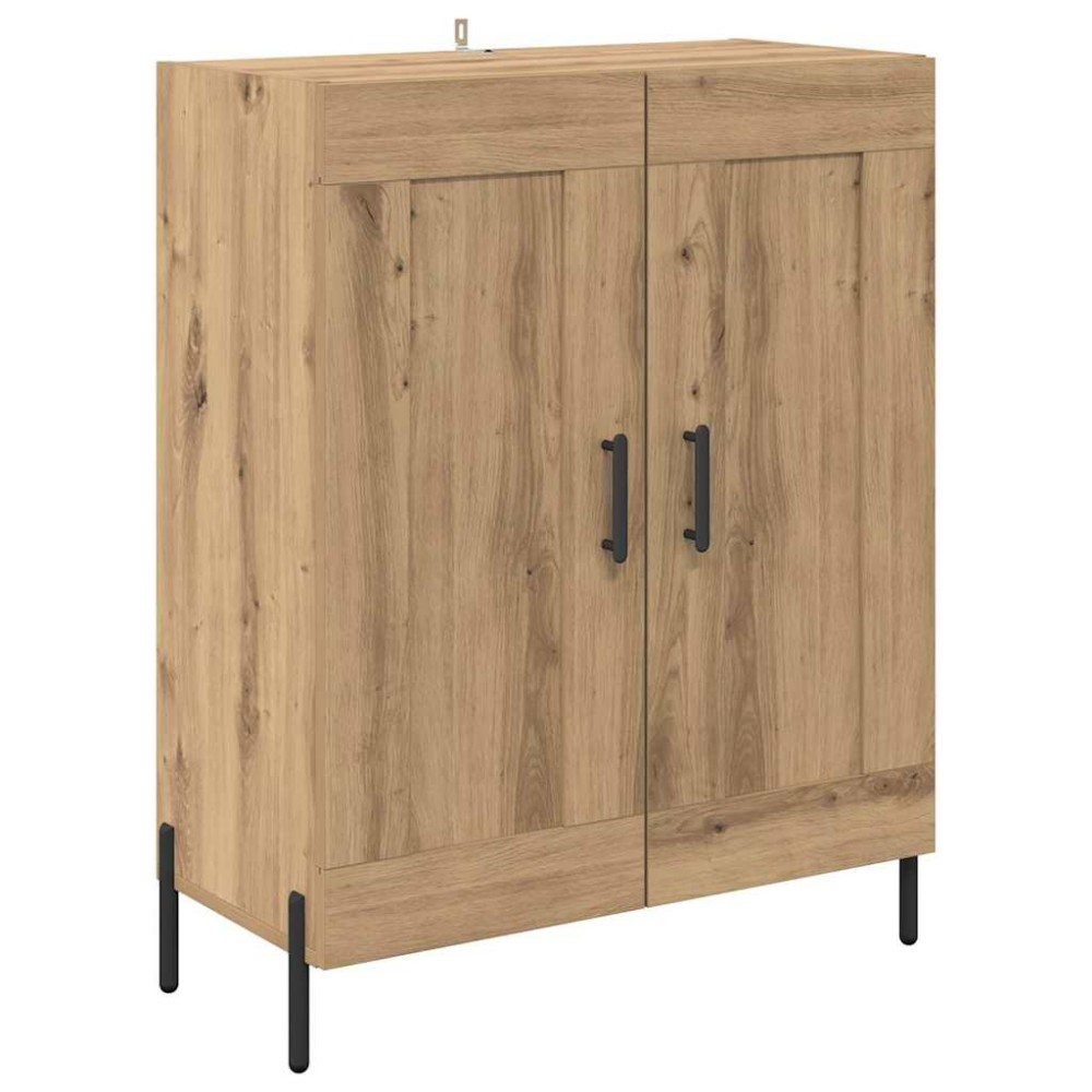 vidaXL Πλαϊνό γραφείο Artisan Oak 69,5 x 34 x 90 εκ.