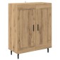 vidaXL Πλαϊνό γραφείο Artisan Oak 69,5 x 34 x 90 εκ.