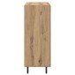 vidaXL Πλαϊνό γραφείο Artisan Oak 69,5 x 34 x 90 εκ.