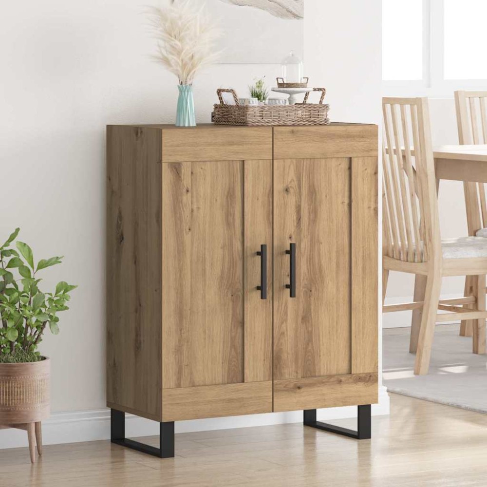 vidaXL Πλαϊνό γραφείο Artisan Oak 69,5 x 34 x 90 εκ.