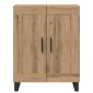 vidaXL Πλαϊνό γραφείο Artisan Oak 69,5 x 34 x 90 εκ.