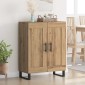 vidaXL Πλαϊνό γραφείο Artisan Oak 69,5 x 34 x 90 εκ.