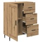 vidaXL Πλαϊνό γραφείο Artisan Oak 69,5 x 34 x 90 εκ.